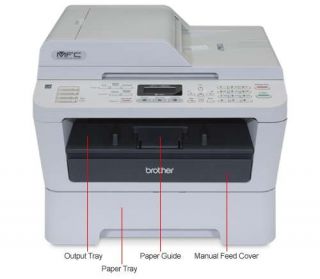 Brother MFC 7360N Black & White Laser Multifunction Printer   2400 x 