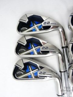 Callaway Golf x 22 Iron Set 5 PW Steel Uniflex Right Hand