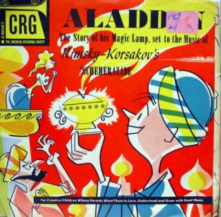 ralph camargo aladdin magic lamp scheherazade label crg records format 