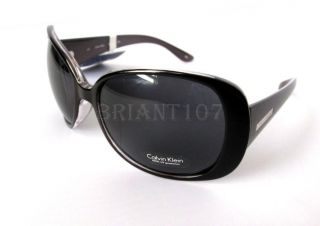 Calvin Klein Womens Sunglasses R572S Black Gray $72 Couple Tiny 