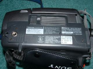 Sony CCD TRV30 Video8 Hi8 8mm Camcorder Handycam NTSC