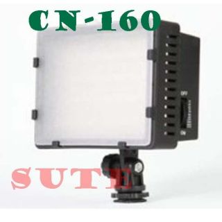 CN 160 LED Video Camera Light DV Camcorder Photo Lighting 5400K For 