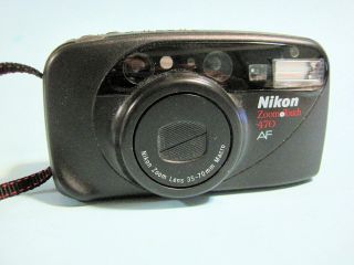 Nikon 470 Zoom Touch 35mm Film Camera AF 35 70mm Macro Point and Shoot 