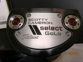 Titleist Scotty Cameron Go Lo Putter, R/H 33 New w/ Headcover