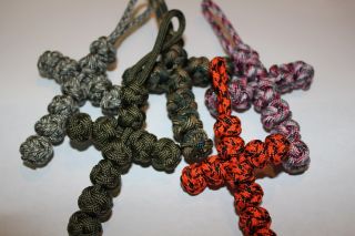 Paracord Cross Camo Girl Boy Scout Army Marines Stocking Stuffer 