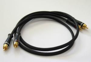 LFD Spirolink Audio Interconnect Cable RCA Stereo 1 25M