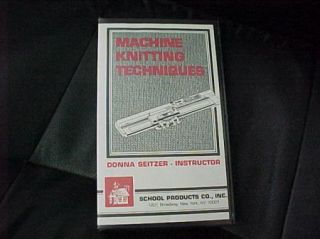 VHS for Knitting Machines Advanced Ribber Techniques