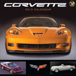 Sports Cars on 2013 Vintage Corvette Wall Calendar Classic Sport Cars