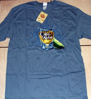 Cabo Wabo Cantina Sammy Hagar Blue Adult T Shirt