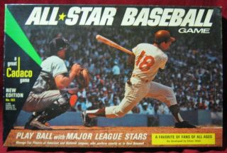 CADACO ALL STAR BASEBALL GAME with 1972 discs