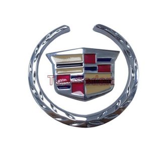   Trunk Badge Sticker Emblem Shield 3D for Cadillac XTS XLR SRX
