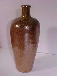 Vintage Campos Filho Stoneware Wine Bottle Jug Portugal