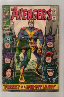 Lot of 10 Silver Age Marvel Readers Avengers FF More