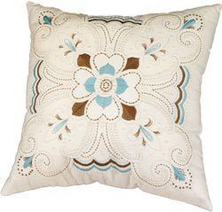 Kaleidoscope Pillow Candlewicking Embroidery Kit 14x14