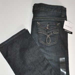 Calvin Klein Jeans Womens Lean Bootcut RUS New 2 x 32