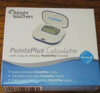 Weight Watchers NEW 2012 Points Plus CALCULATOR Brand NEW FREE COVER 