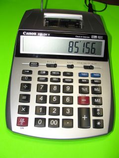    P23 DH V 10 Key Calculator 2 Color Printing Clock Calendar 12 Digits