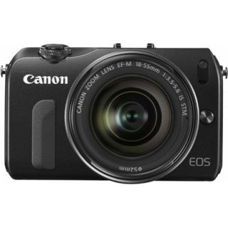 Canon EOS M Ultra Compact Mirrorless Digital Camera Double Lens Kit 