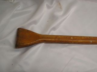   Woodworking Wood Boat Paddle Oar Feather Brand Calhoun City MS