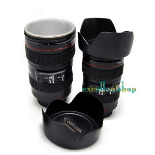 Canon EF 24 105mm Coffee Cup Lens Mug w Petal Hood O1Y