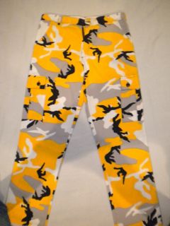 All New Pittsburgh Steelers Fan Black Gold Camo Pants
