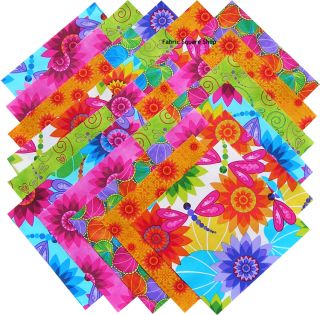 Ro Gregg Calypso 6 5 Fabric Quilting Squares Fabri Quilt
