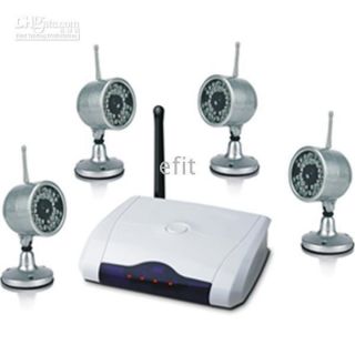 Wireless USB Camera Spy PC Surveillance Outdoor System 2 4GHz LED 