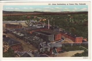 Co Canon City State Penitentiary Prison 51 Postcard