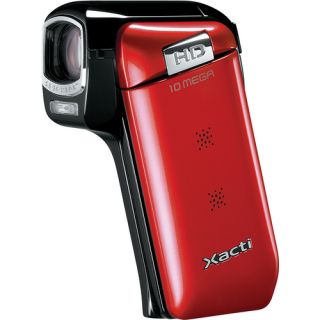 Sanyo Xacti VPC CG10 Dual Camera HD Flash Memory Camcorder, Red