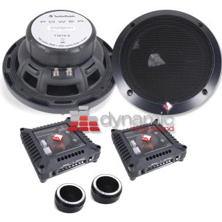   T1675 s 6 3 4 T1 Series 2 Way Car Component Speakers System