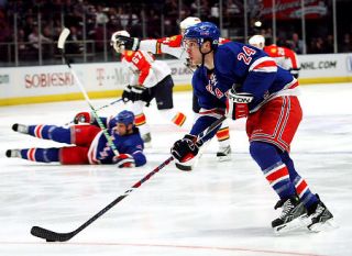 Callahan Pro Stock Return New York Rangers Reebok 9K Skates Game Worn 
