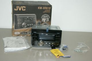JVC KW XR610 Car Stereo CD Player  Receiver in Dash Double DIN 