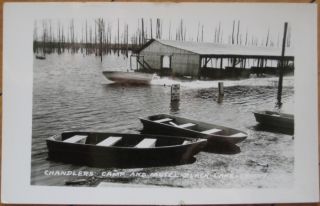 1940 Realphoto Chandlers Black Lake Campti Louisiana