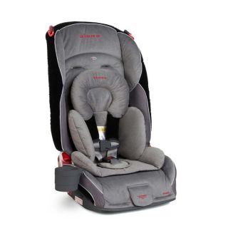 This car seat features a plush cloth surface for comfort, as well as 