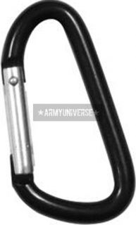 black jumbo 80mm accessory carabiner item 291 1 carabiners per package 