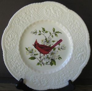 Royal Cauldon Cardinal Bird 1 Collectible Plate Henry