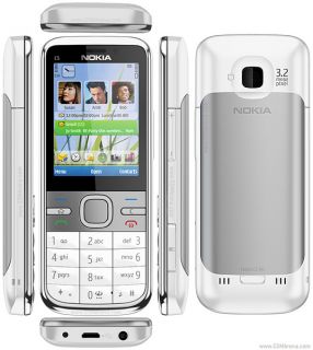 New Nokia C5 C5 00 3G 3MP GPS FM at T T Mobile Unlocked Cell Phone 