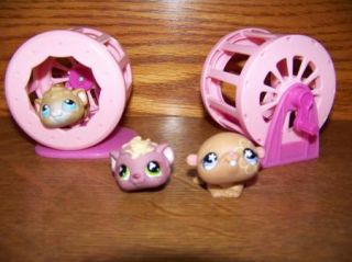 Littlest Pet Shop Hamster Guinea Pigs Exercise Wheel GUC Accessories 