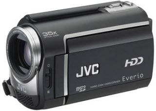 JVC Everio GZ MG365 60GB HDD Camcorder Remote Docking Station Retail 