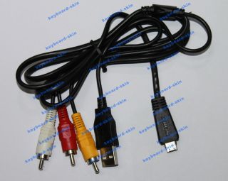 New High Quality VMC MD3 for Sony Camera USB+AV/Video Out Cable