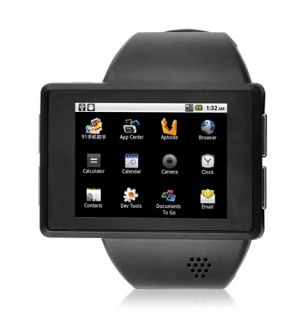 The first true Android Phone watch on the market With Android 2.2 OS 