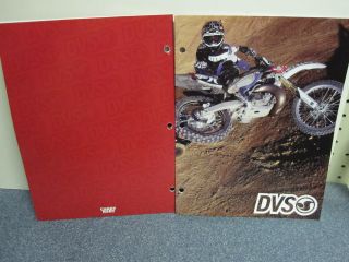 DVS moto x motocross CAREY HART binder school work folder ~NEW~!!