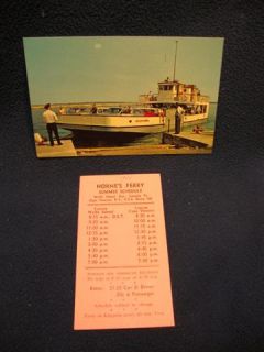 Hornes Ferry. Cape Vintent NY. Fine unused condition. Satisfaction 