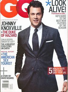 GQ August 2005 Johnny Knoxville Camilla Belle