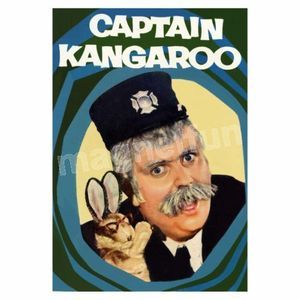 Captain Kangaroo 1950s TV Children Bunny Rabbit Magnet