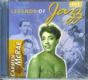 Carmen McRae SEALED CD Legends of Jazz CD3 Vocals