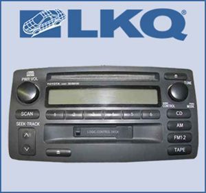   04 2004 Toyota Corolla Single Disc CD Cassette Player Radio