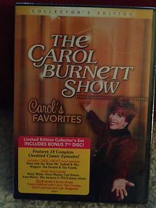 Carol Burnett Show Favorites Collectors Edition SEALED New 7 DVDs 18 