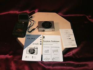 Canon ELPH 240 APS Point and Shoot Film Camera w Case Instructions 
