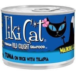 tiki cat canned food for cats waikiki tuna tilapia recipe pack of 8 6 